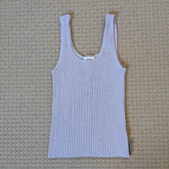 Calvin Klein Ribbed Tank, M - Picture 1 of 4